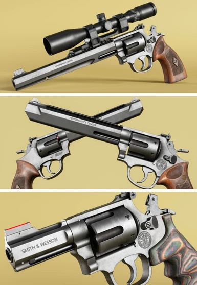 Vanilla Weapons Redone - 44 Magnum Revolver