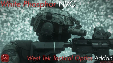White Phosphor NVG - West Tek Tactical Optics Addon