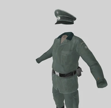 West Germany Border Guard Uniform WIP