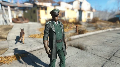 German officer coat