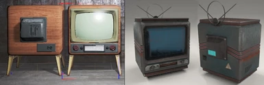 Television Replacer Update WIP - Textures