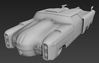 Fallout 3 Coupe Car WIP