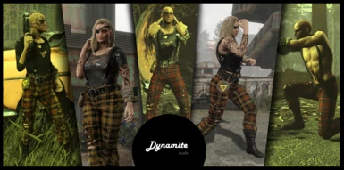 Mod teaser - Atomic Attire - Dynamite outfit