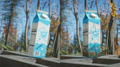 Modern Replacer - Milk bottle to Milk Carton