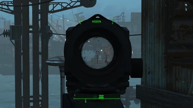 ACSS Reticle for See Through Scopes Framework