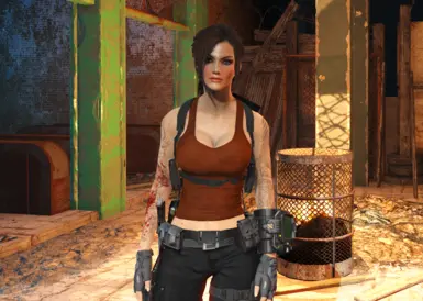 My attempt at Claire Redfield 2 at Fallout 4 Nexus - Mods and community