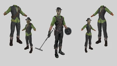 Raider Concept Art Outfit 1
