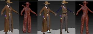 The Ghoul Gunslinger Outfit