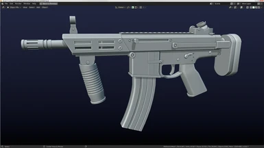Redesigning my SMG - WIP