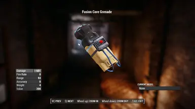 Fusion Core Grenade At Fallout 4 Nexus Mods And Community