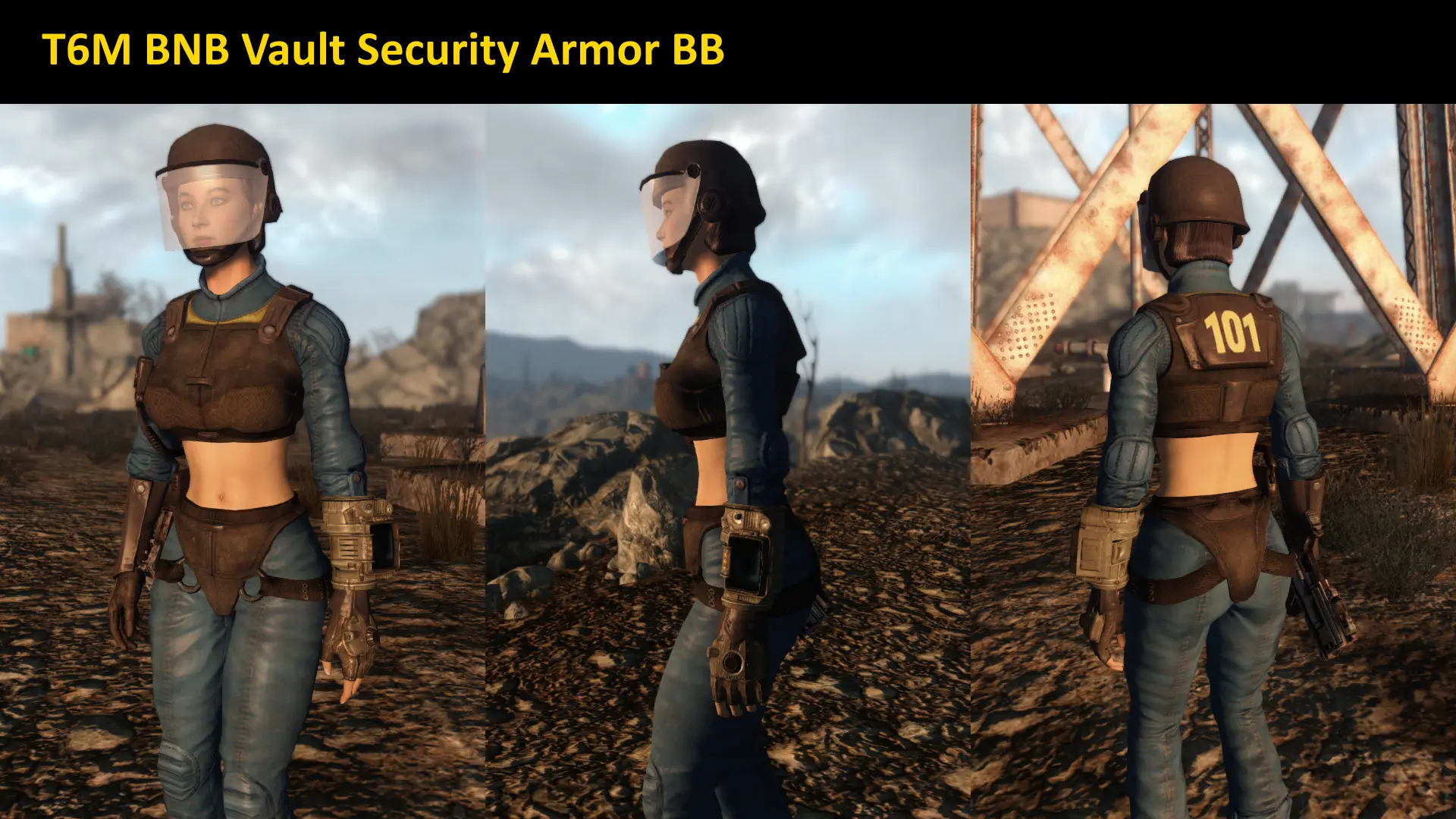 T6m Vault Security Armor Redesigned At Fallout 3 Nexus Mods And Community