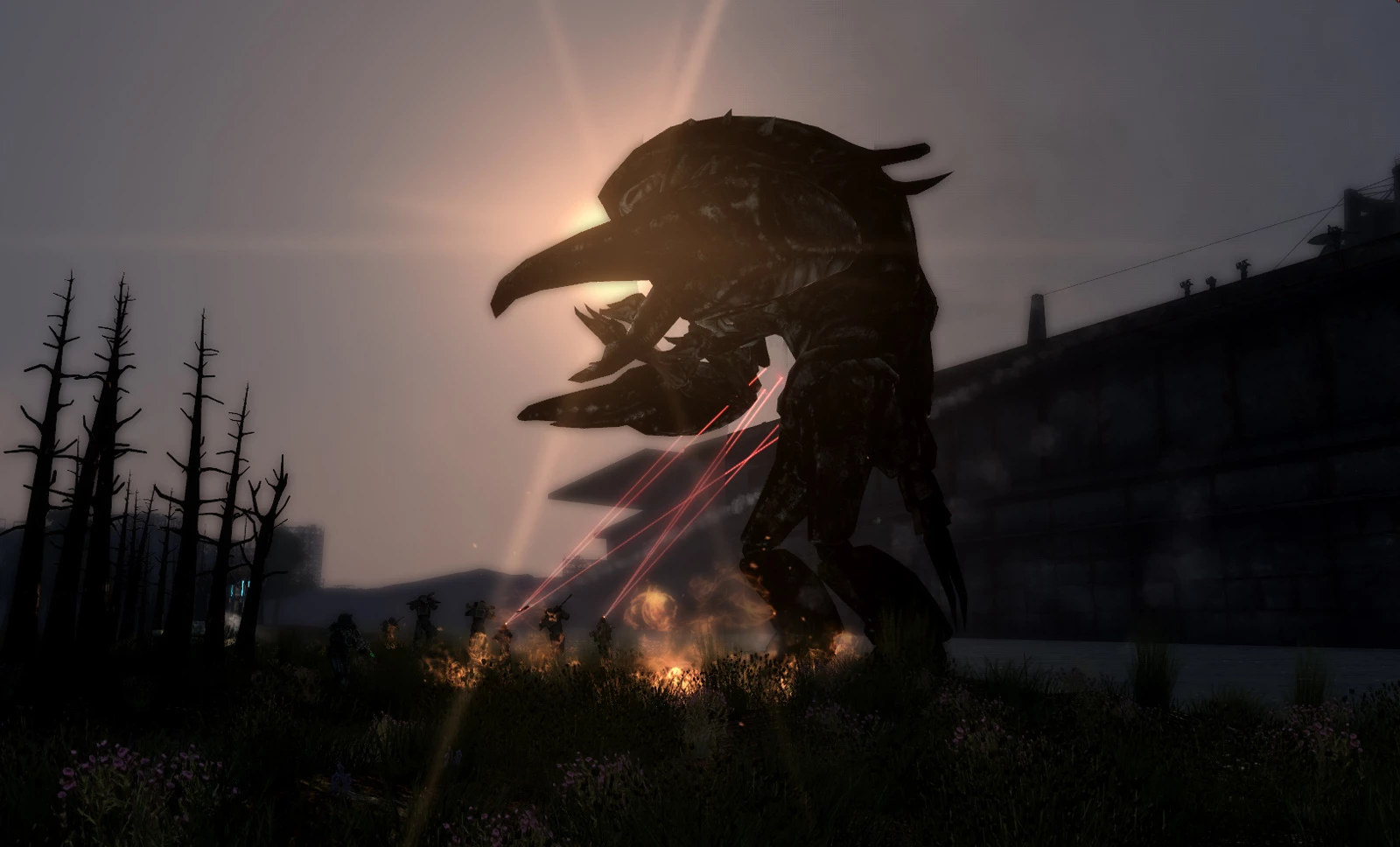 Lurkzilla under fire Lurkzilla under fire