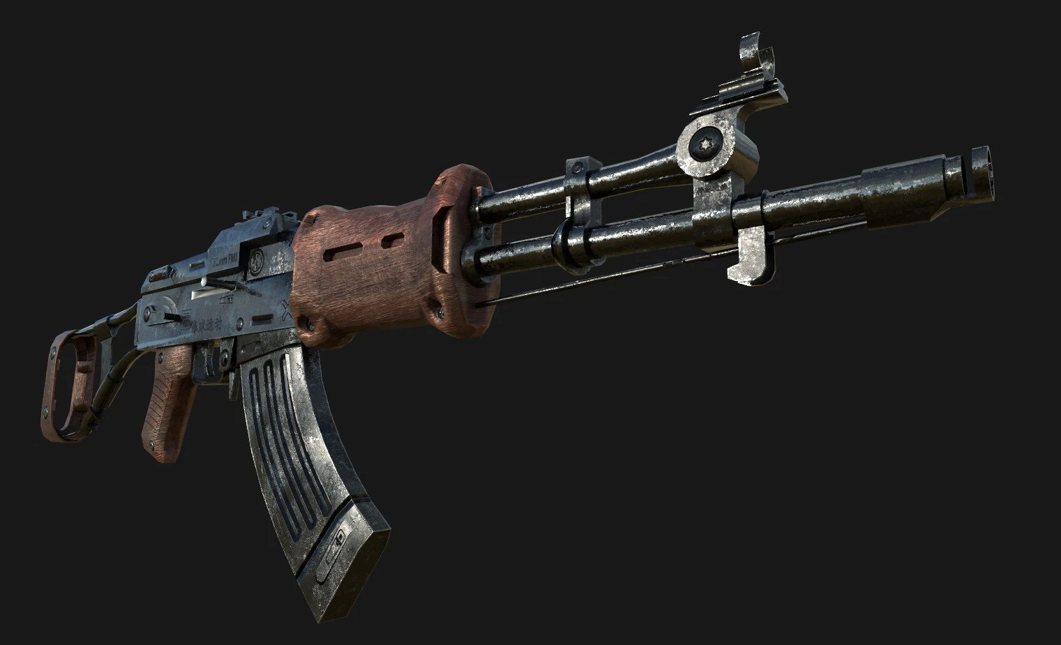 Fallout 4 assault rifle from fallout 3 фото 1