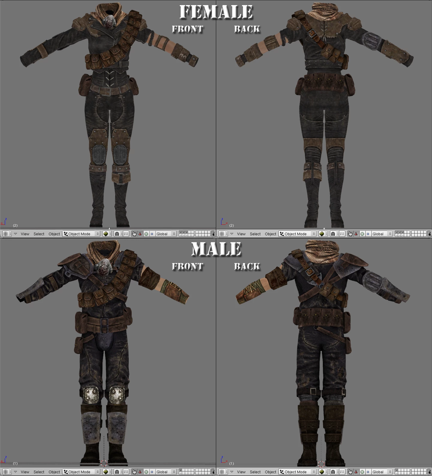 Wasteland Looter Armor Wasteland Looter Armor