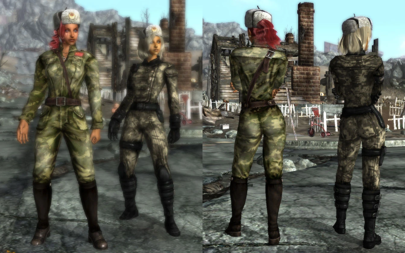 Fallout 4 army fatigues фото 67