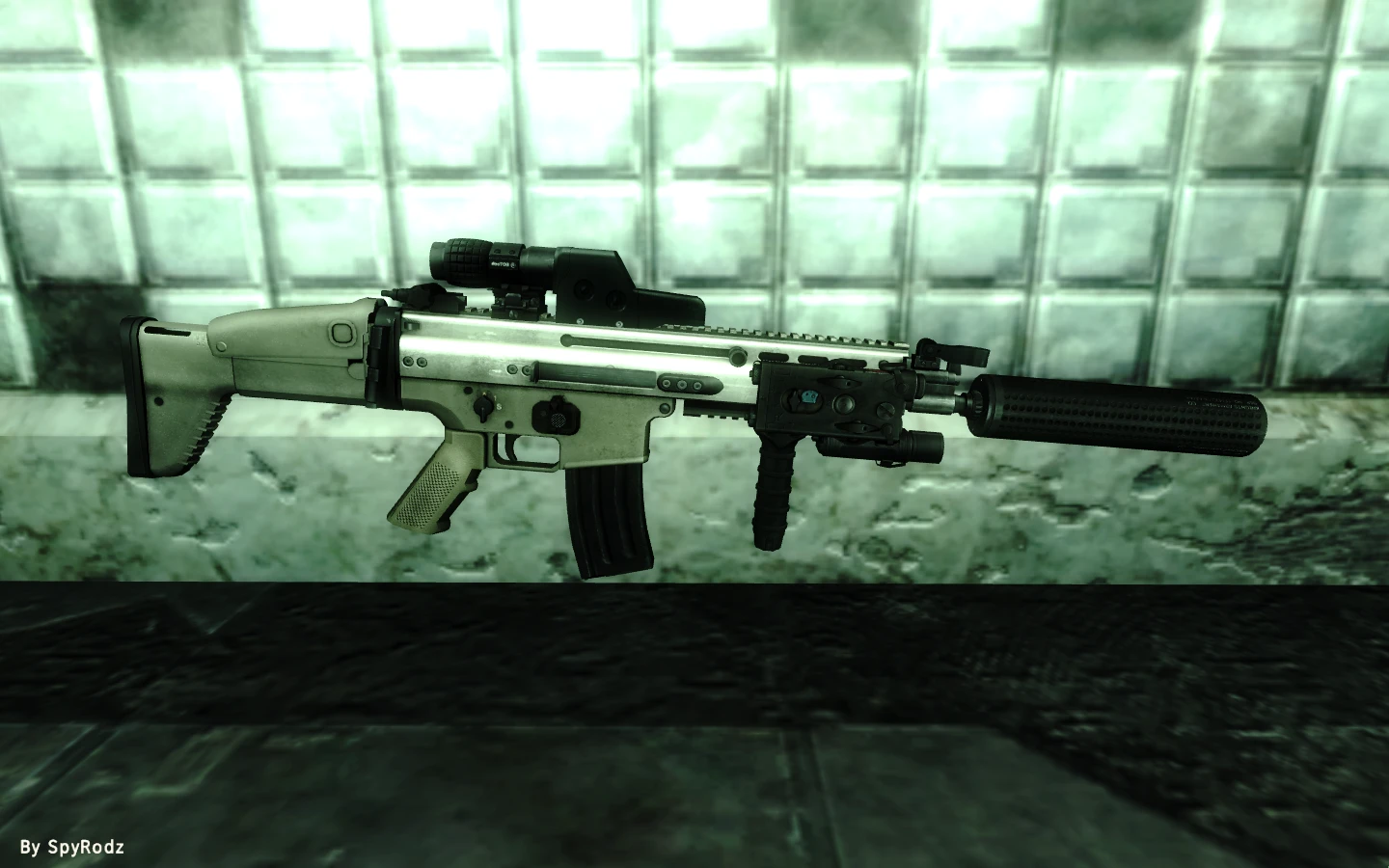 FN SCAR SOPMOD at Fallout3 Nexus - mods and community