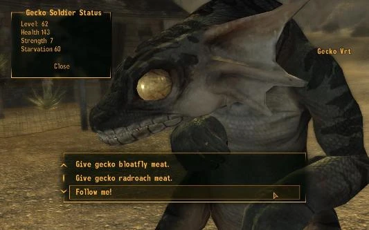 Gecko Soldier At Fallout New Vegas Mods And Community