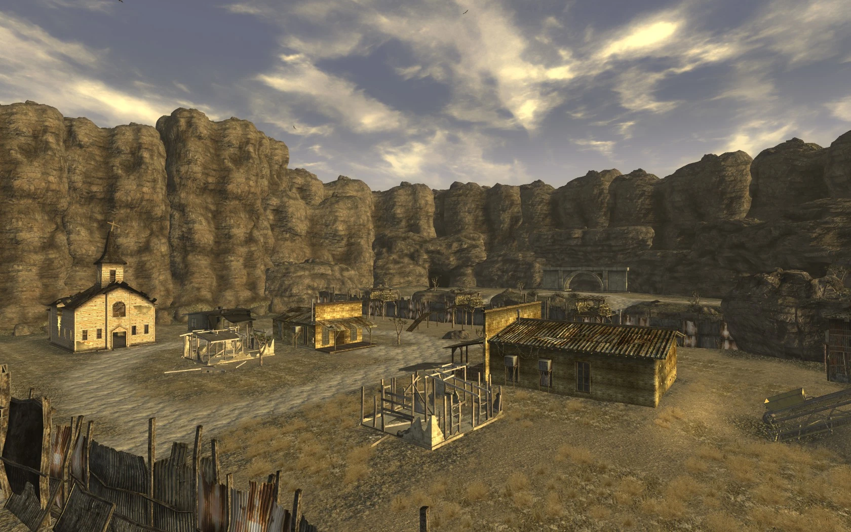 Another shot of Lonesome Town at Fallout New Vegas - mods and community