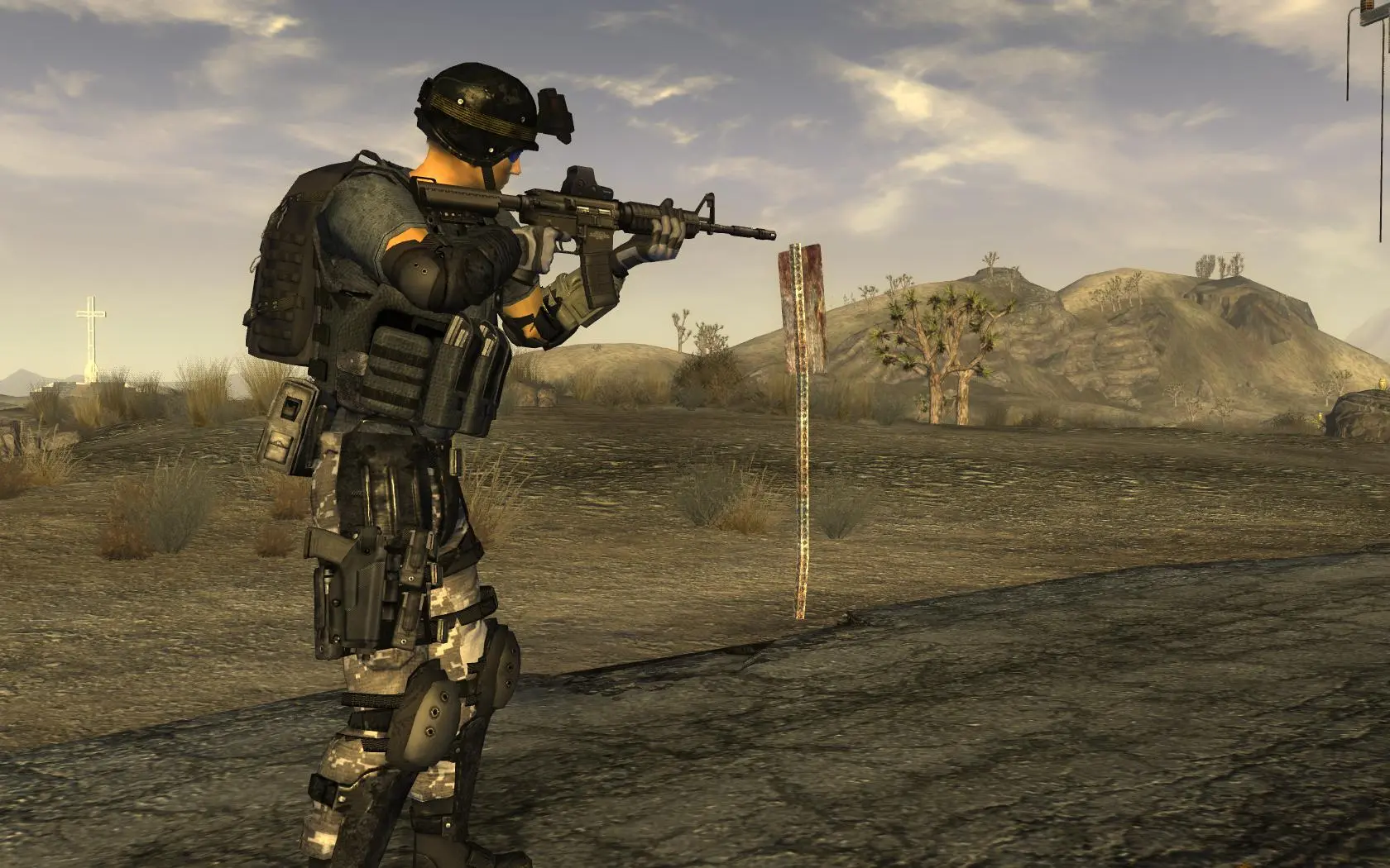 fallout new vegas us army combat armor