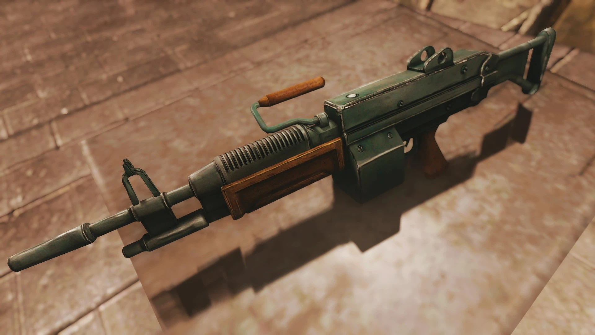 fallout new vegas light machine gun