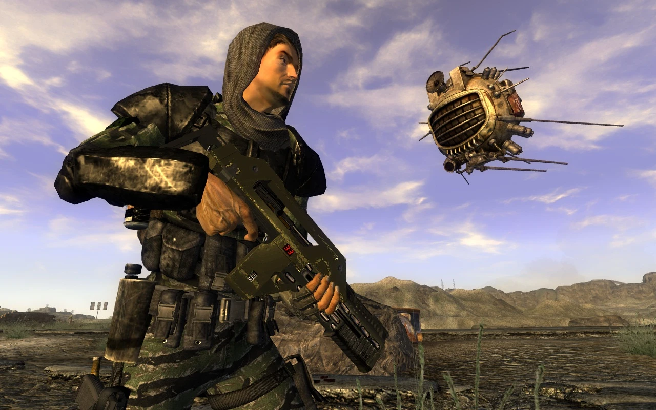 Aliens M41A Pulse rifle 2 at Fallout New Vegas - mods and community