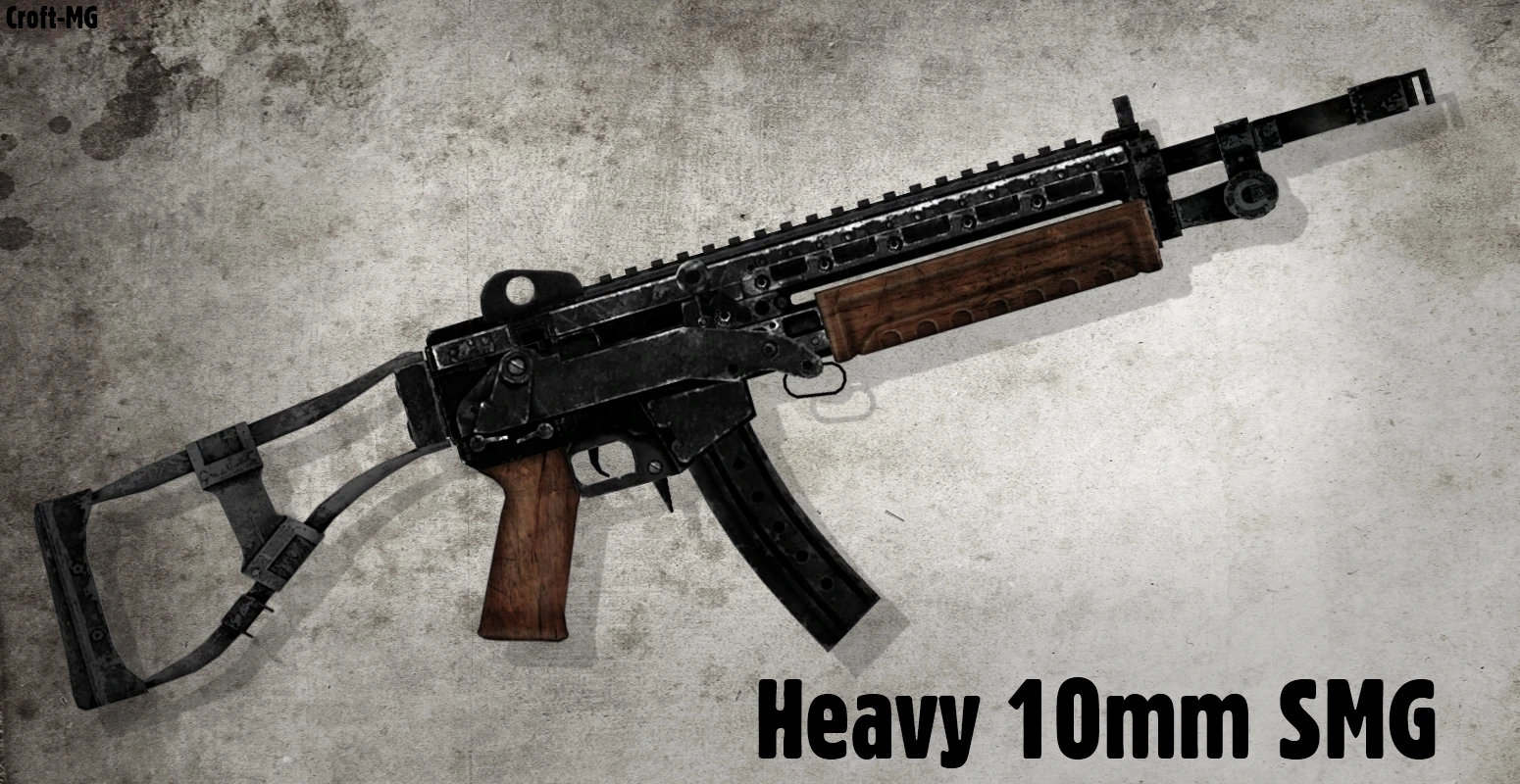 Heavy 10mm SMG.