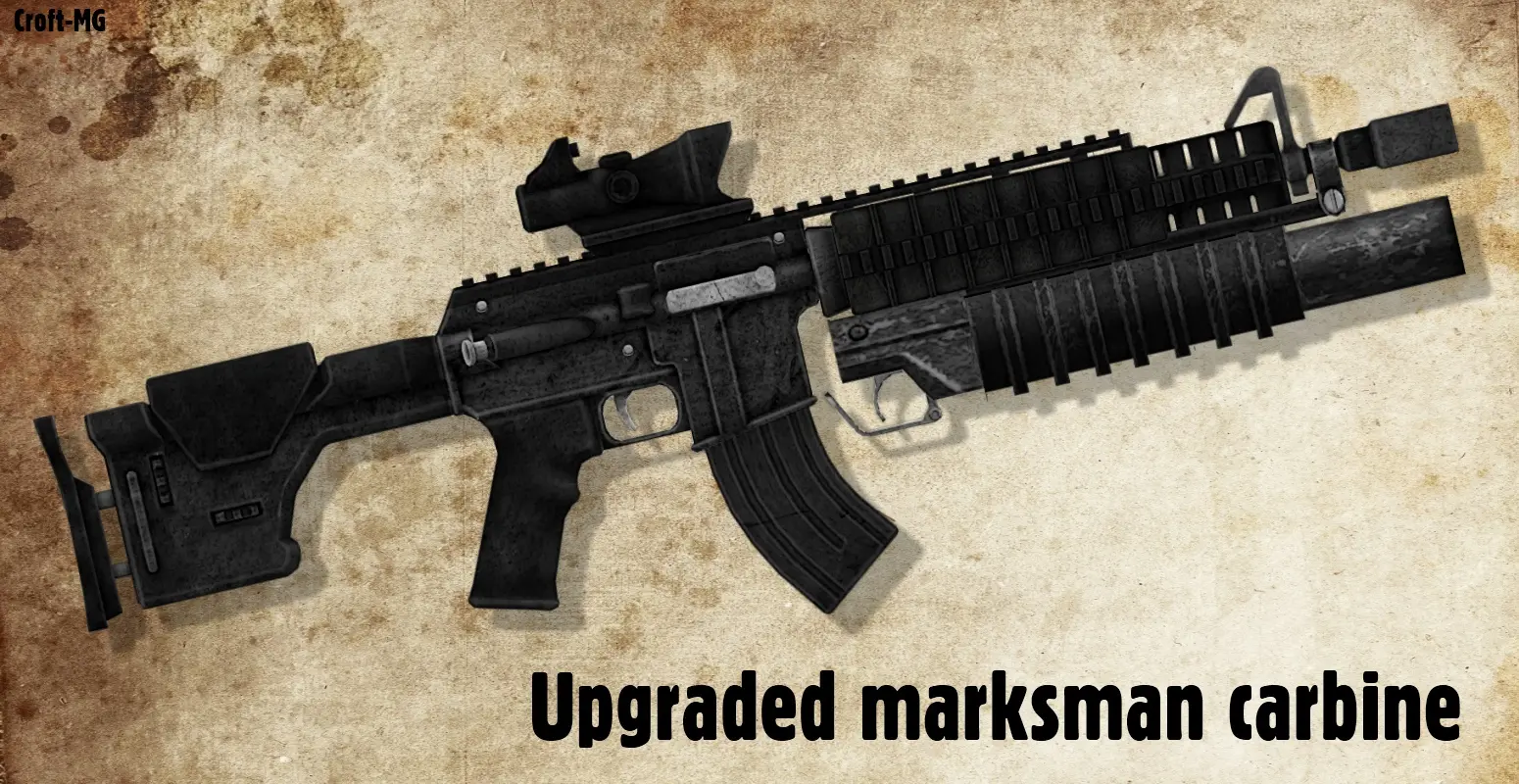 Upgraded Marksman Carbine At Fallout New Vegas Mods And Community 3681