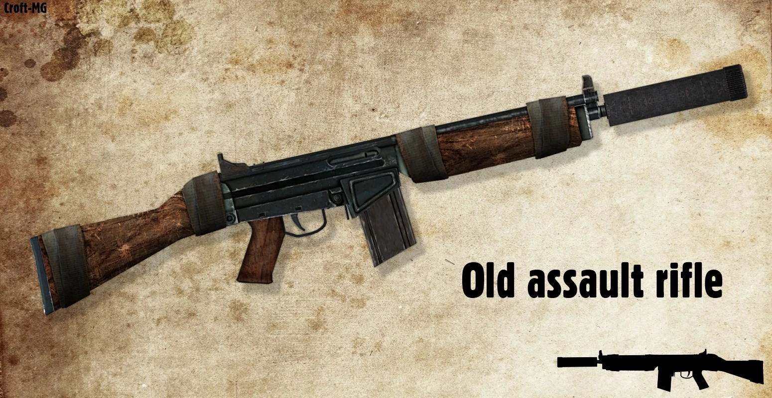 Fallout 4 assault rifle фото 115