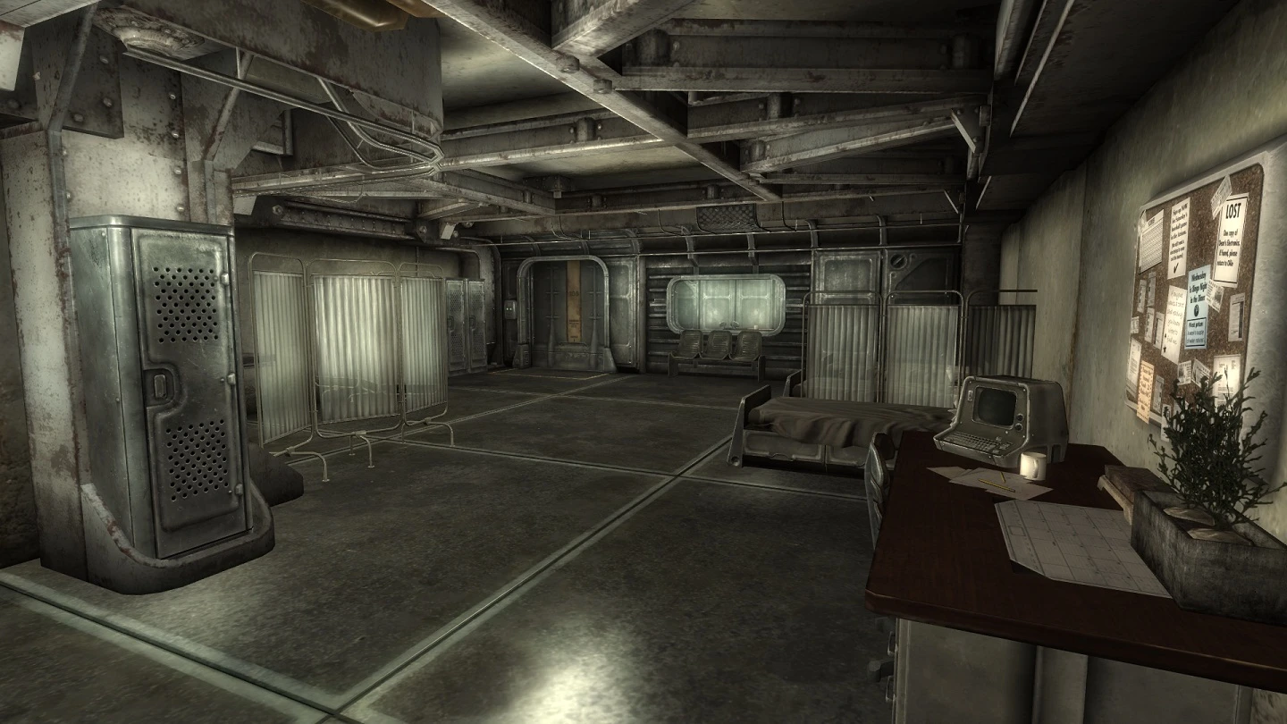 Vault 105 - Main Clinic at Fallout New Vegas - mods and community