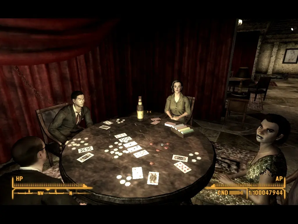 Texas Hold Em Poker Strip or Sex at Fallout New Vegas - mods and community