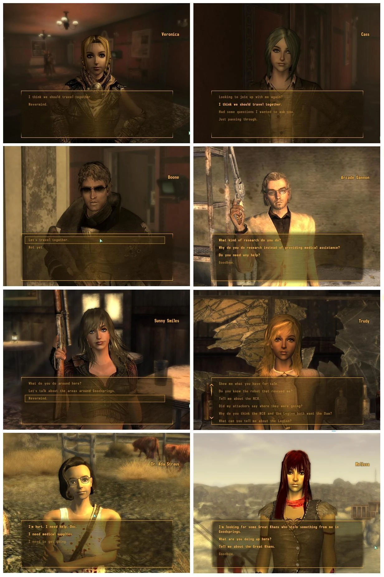 my NPCs 1 at Fallout New Vegas - mods and community