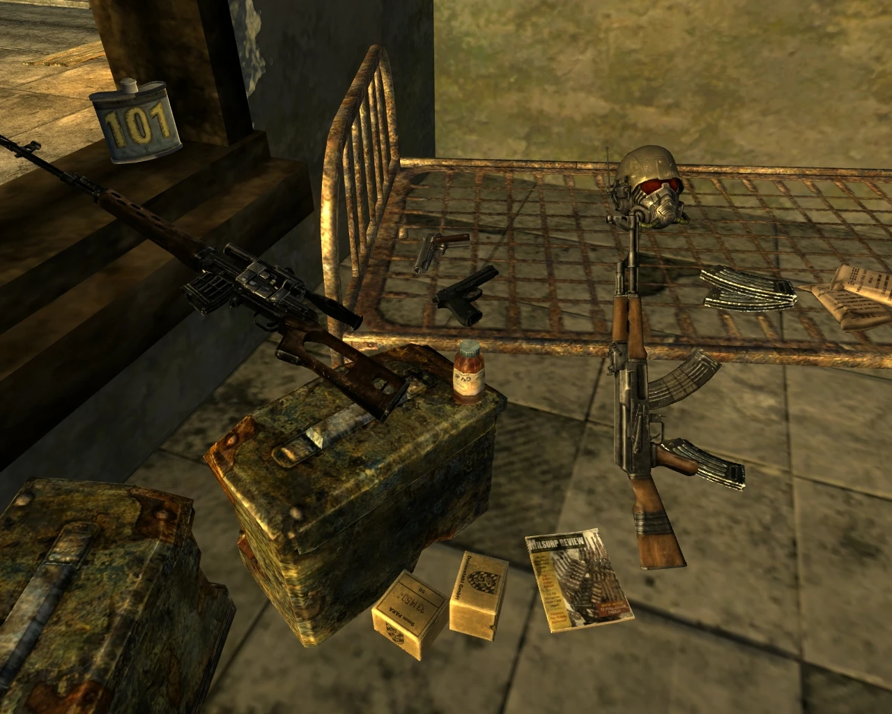 Fallout new vegas courier s stash описание