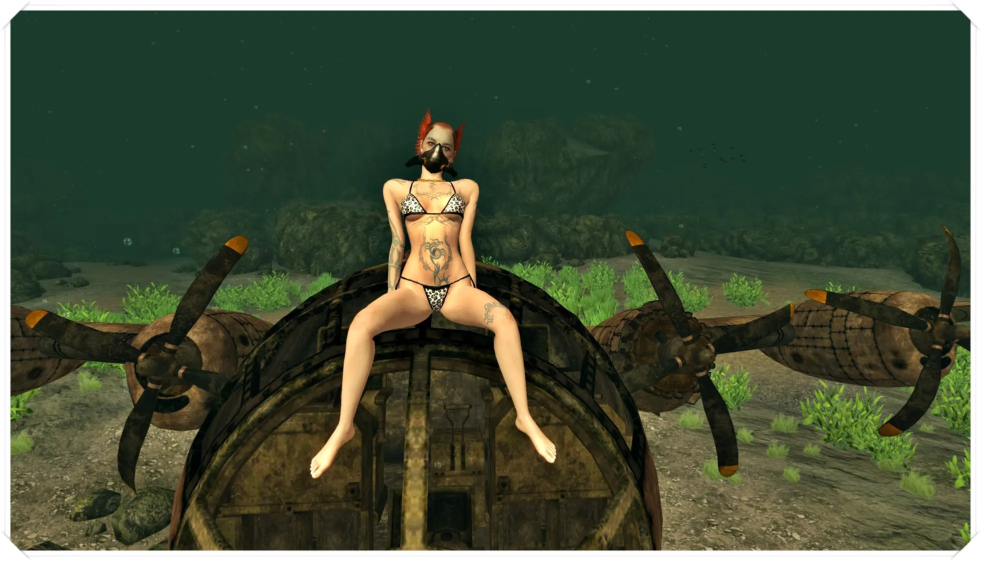 Nose art at Fallout New Vegas - mods and community