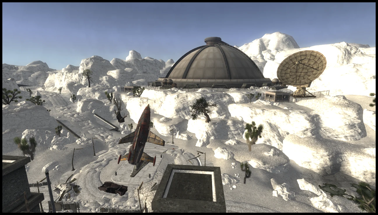 new vegas snow mod