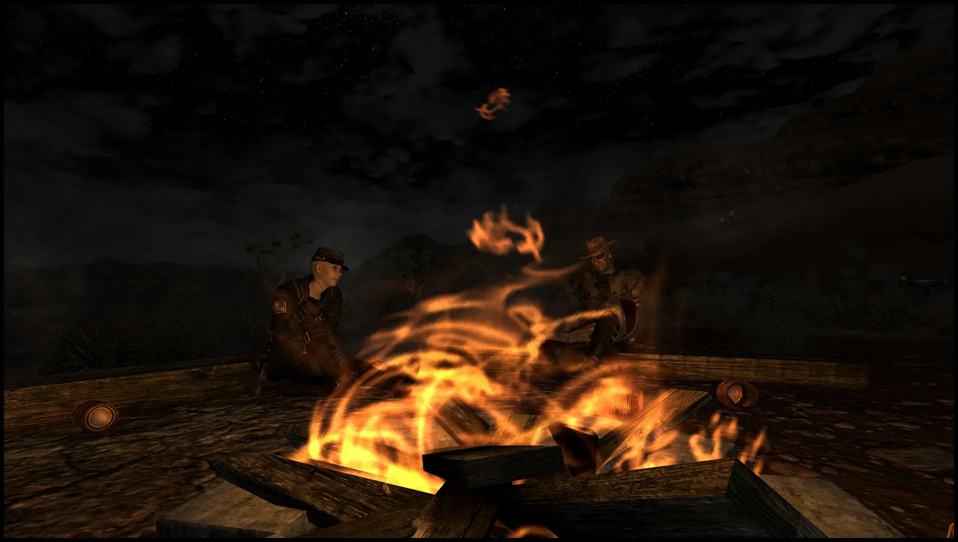 fallout new vegas campfire