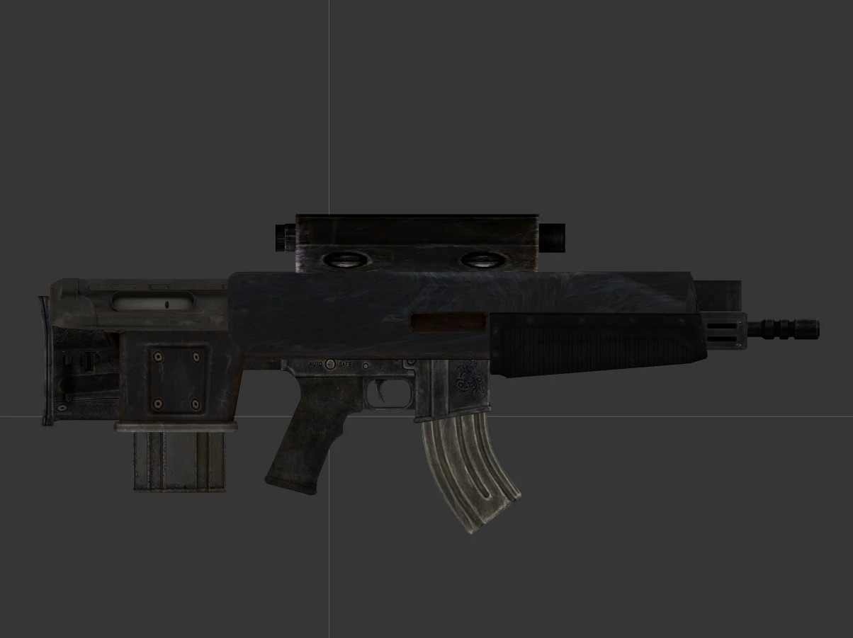 OICW Assault Rifle at Fallout New Vegas - mods and community