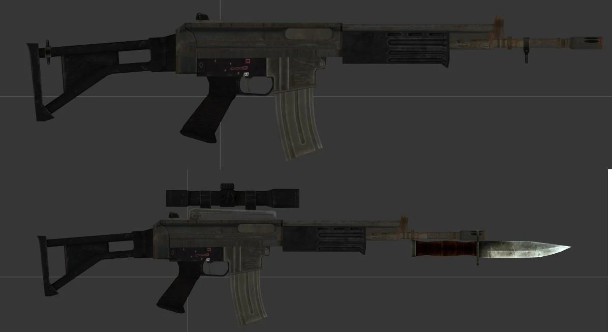 FN FNC Assault Rifle at Fallout New Vegas - mods and community