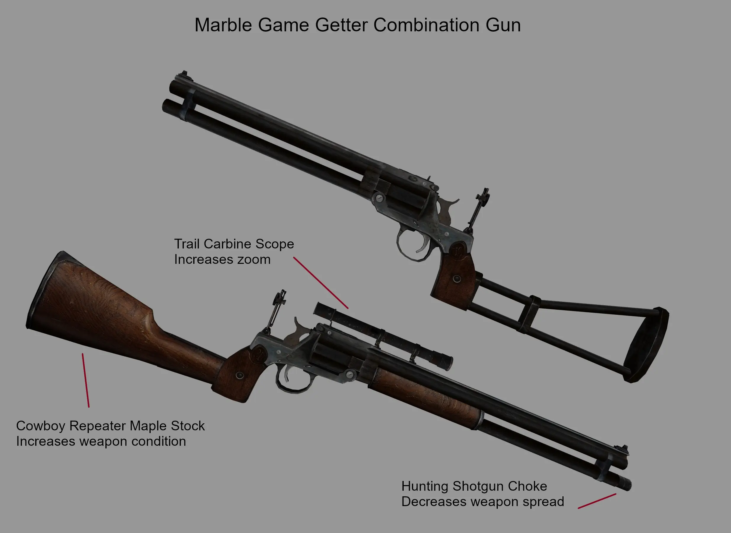 Marble Game Getter Combination Gun at Fallout New Vegas - mods and ...