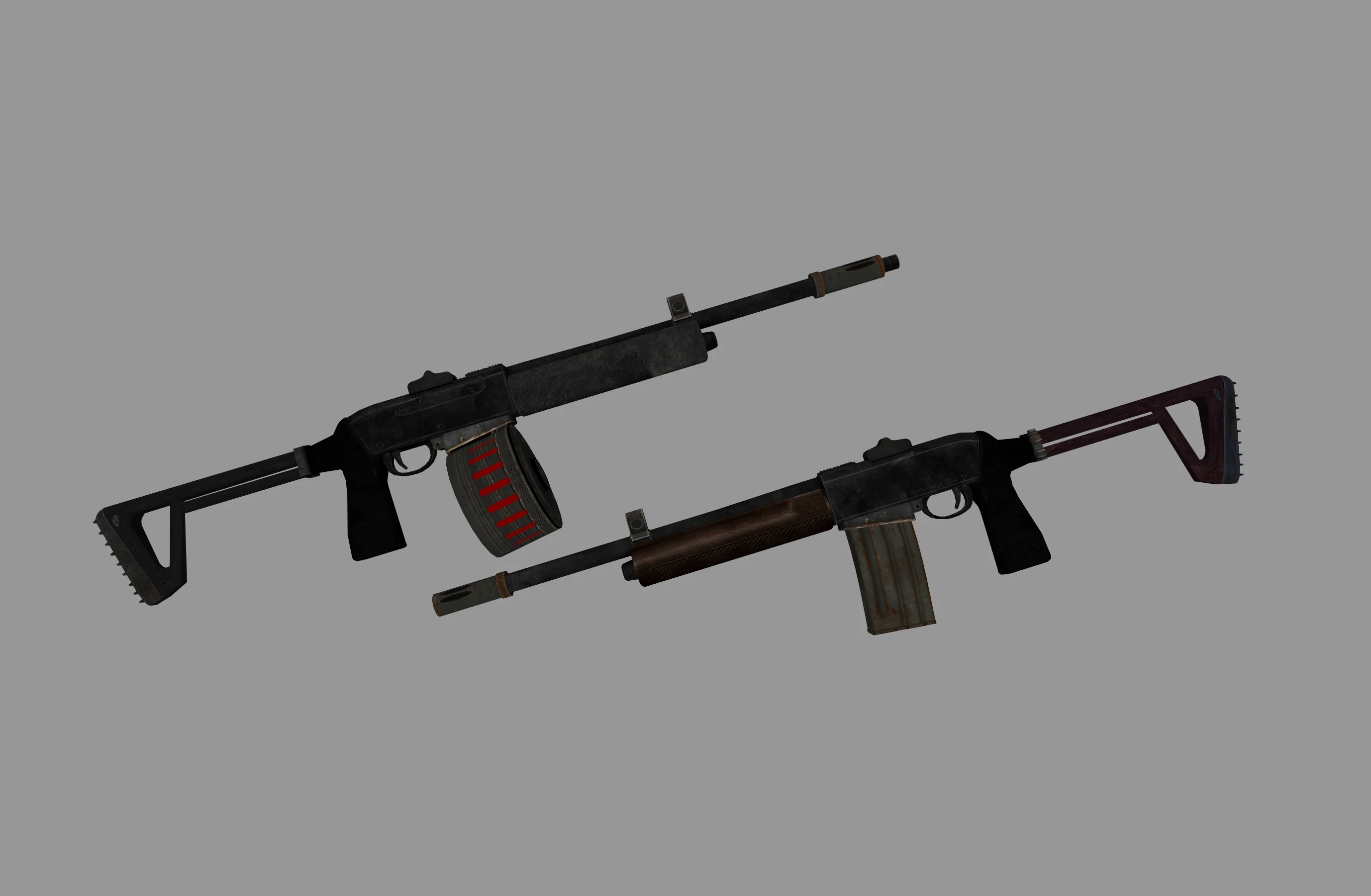 Hawk SemiAuto Chinese Riot Shotgun at Fallout New Vegas mods and community