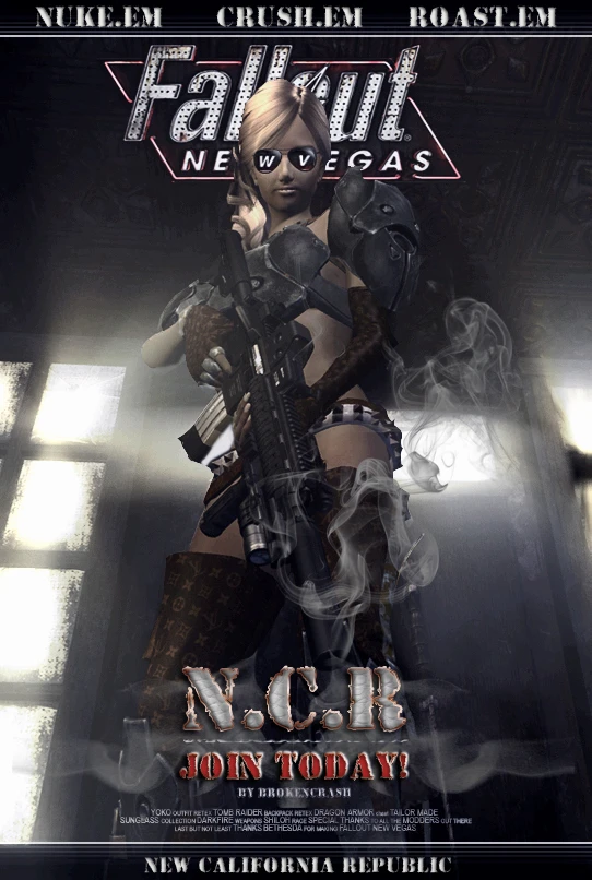 Poster Girl at Fallout New Vegas mods and community