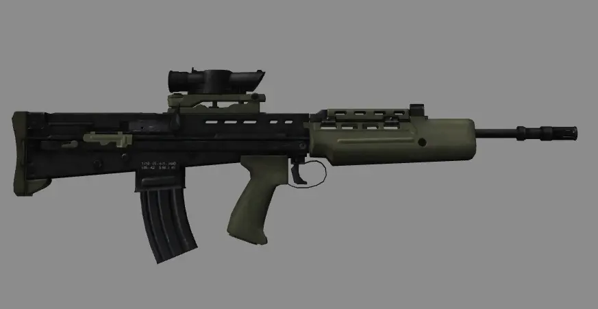 SA80 at Fallout New Vegas - mods and community