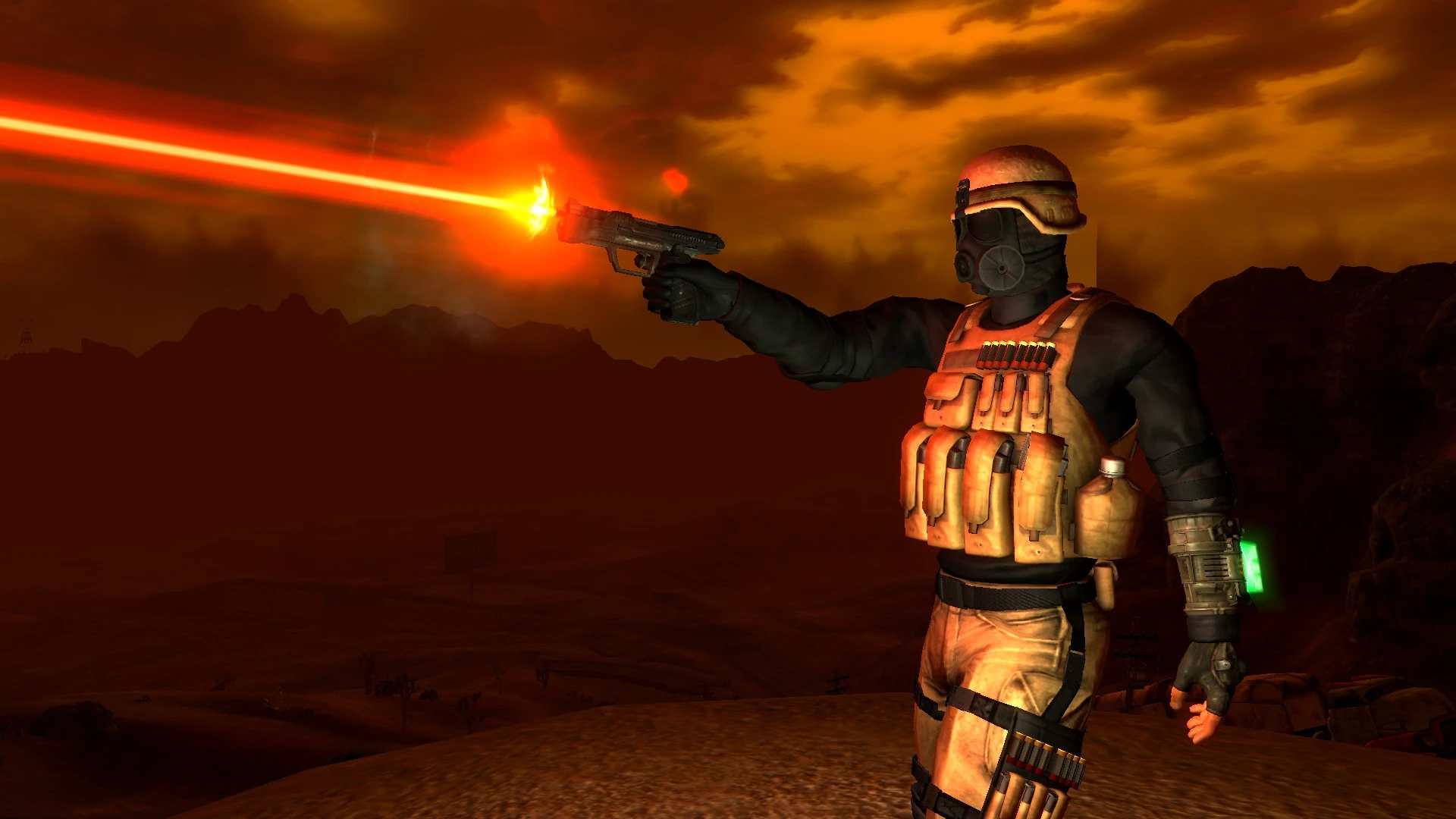 laser pistol fallout new vegas