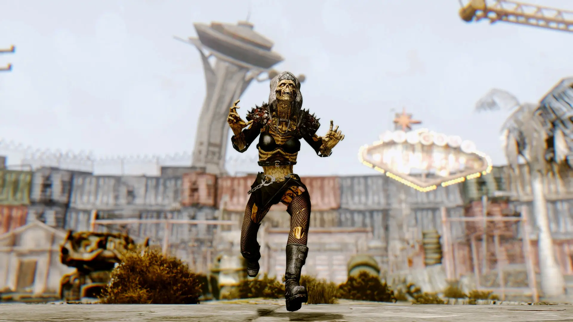 Queen Athena from Army of the Dead at Fallout New Vegas - mods and