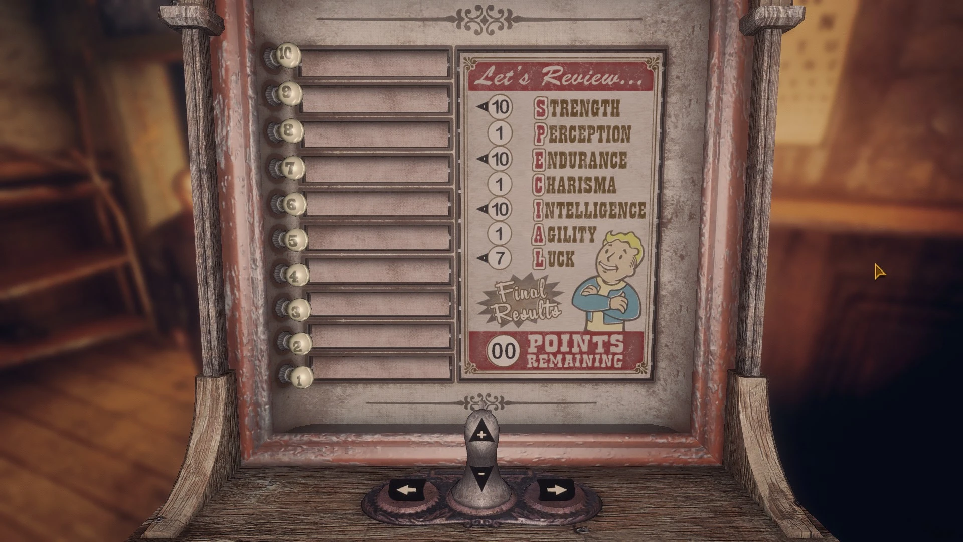 fallout new vegas special stats