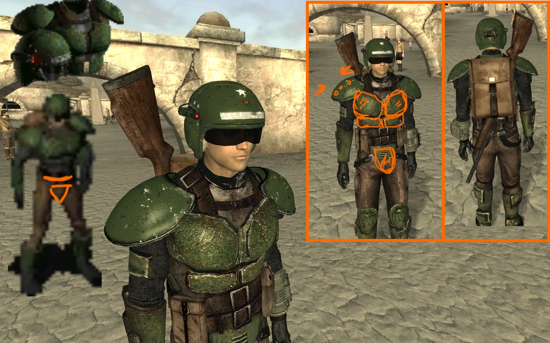 Real combat armor concept at Fallout New Vegas - mods and community