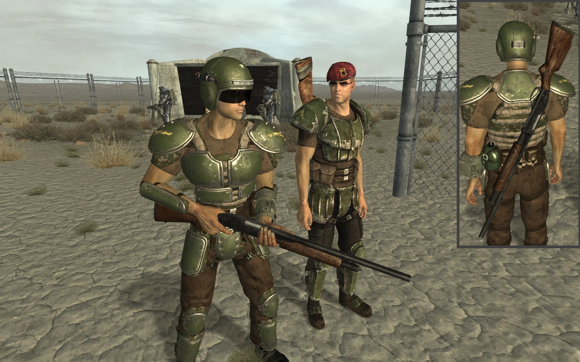 Classic combat armor at Fallout New Vegas - mods and community