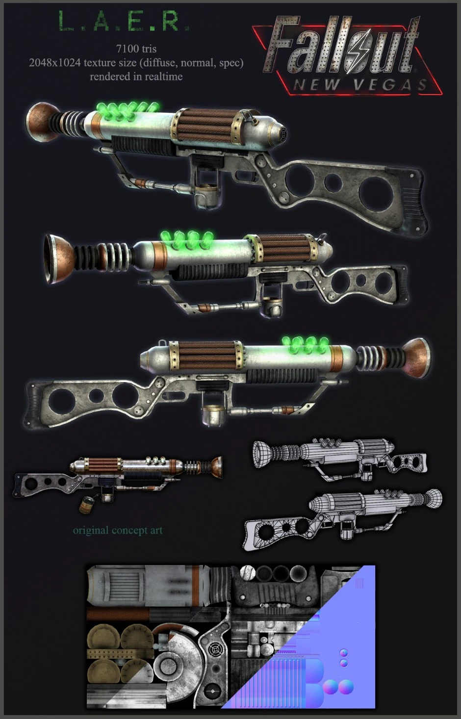 Fallout 4 laer laser assisted electrical rifle фото 18