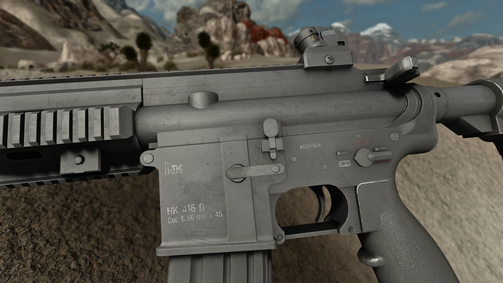 HK 416D at Fallout New Vegas - mods and community