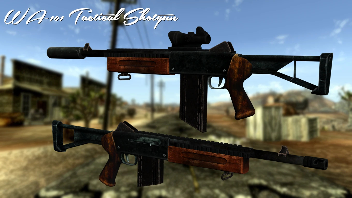 Tactical Shotgun at Fallout New Vegas - mods and community