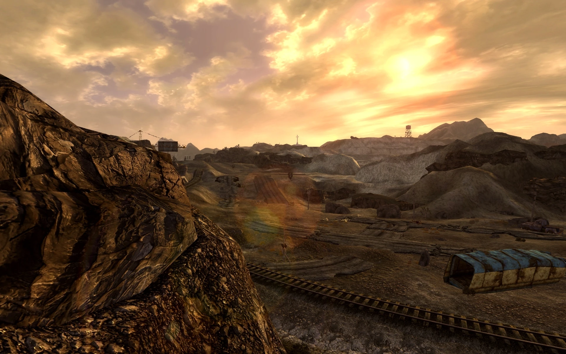 Quarry Junction Dusk at Fallout New Vegas - mods and community